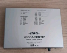 Edirol Studio Canvas SD-20 24bit Digital 