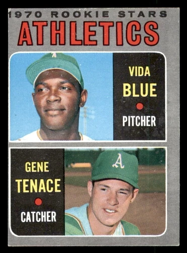 1970 Topps Baseball #21 Vida Blue Rookie EX (MC)