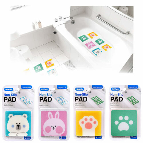 6 Animal Non-Slip Pad Bath Tub Adhesive Sticker Applique Anti Skid Shower Mat - Afbeelding 1 van 1