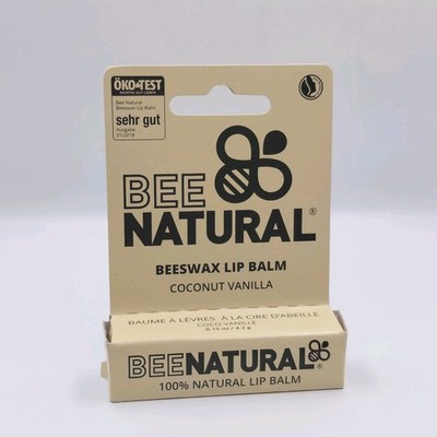 Bee Natural Beeswax Lip Balm Coconut Vanilla 4,2g