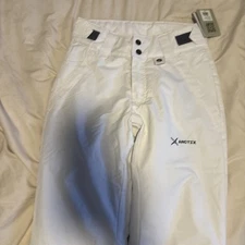 Arctix Classic Ski Snow Insulated Women's Pants - White With Gray Size XS 0-2.