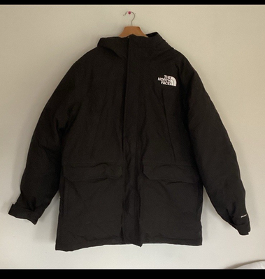 #ad The North Face Men#x27;s Black Hooded Insulated Full Zip Down Puffer Jacket XL $295.00