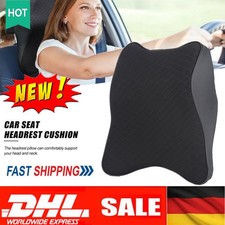 Autositz Kopfstütze Pad Memory Foam Reisekopf Nackenstütze Kissen KFZ Kopfkissen