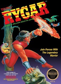 Rygar NES P&oacute;ster Tecmo 1987 Arte Retro Videojuego Impresi&oacute;n Nintendo Decoraci&oacute;n 11x15