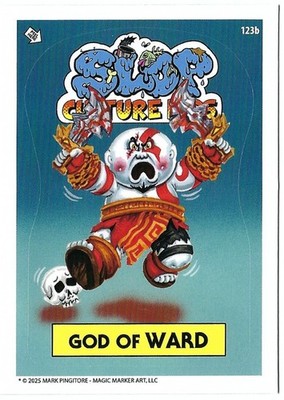 2025 SLOP CULTURE KIDS 3 MARK PINGITORE SPECIAL EDITION GOD OF WARD 123b