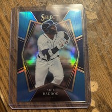 22 Select Baseball Akil Baddoo Blue Prizm SP 084/149- Detroit Tigers