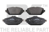 Bremsbelagsatz Scheibenbremse NK 223379 FüR Mercedes Klasse W205 Model S205 C205