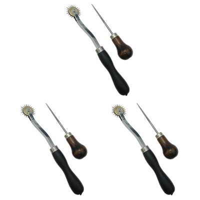  3 Pack Nähabstandshalter Handnähzubehör Ahle-Papierstickwerkzeug
