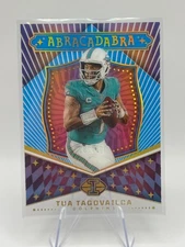 Tua Tagovailoa #6 Light Blue /299 Abracadabra 2024 Panini Illusions