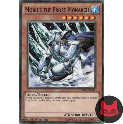 Yugioh Mobius der Frostmonarch SR01-DE007 Common 1. Auflage NM