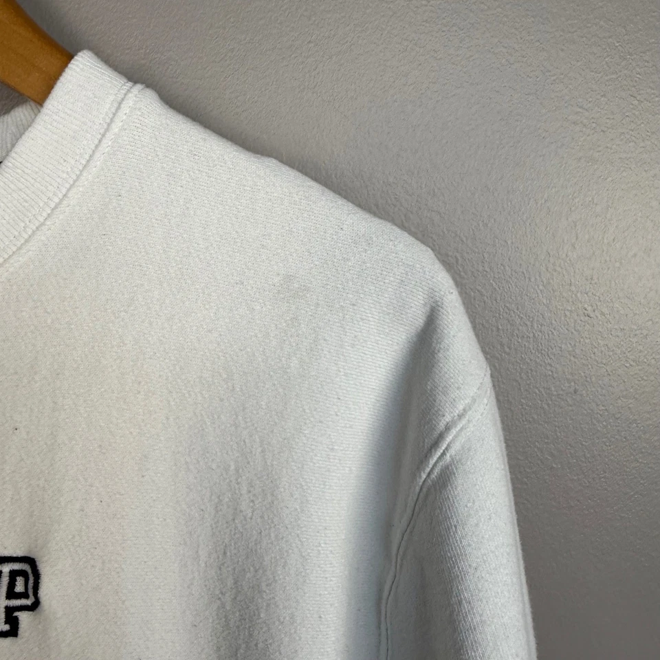 ROSA Victoria's Secret Blanco Cuello Redondo Pullover Sudadera Mujer Grande Foto 4 de 4