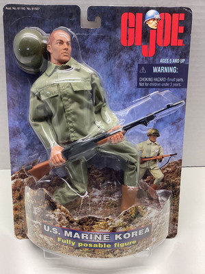 NEW NIB 1998 Hasbro GI Joe US Marine Korea 12  Fully Posable Figure 81160