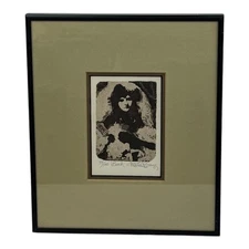 Charles Bragg "Leah" Limited Edition Art Print 34/100 Framed