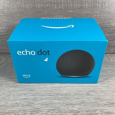 Amazon Echo Dot 4th Gen Gray Smart Speaker Alexa Wi-Fi Bluetooth Voice Search