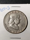 1951-S VF Franklin Silver Half Dollar