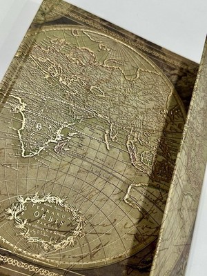 Terrarum Orbis Tabula Journal, Notebook, Diary  With Hardcover &Magnetic Closure