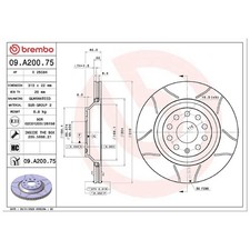 2x Bremsscheibe hinten für VW EOS 1F7 Golf 5 1K1 6 5K1 517 7 5G1 BA5 8 | 262523