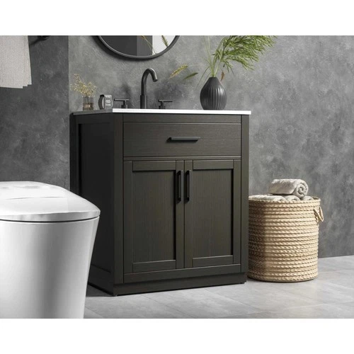 Elegant Lighting VF29730MMB Alden Vanity Mocha Brown - Picture 3 of 11