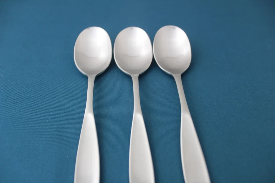 3 cucharaditas tampón de toallas MAGNUM 18-10 China acero inoxidable 6 1/4" Foto 3 de 4