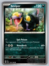 pokemon card seviper - Sandstorm 11/100 Violet Base Set Singles Pokemon Seviper 132