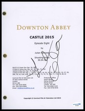Laura Carmichael "Downton Abbey" AUTOGRAPH Signed Lady Edith Episode Script ACOA