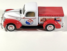 VTG 1940 Ford Pepsi Cola Delivery Truck Golden Wheel Diecast # MS13 Scale 1:24