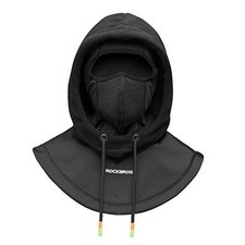 Ski Balaclava Thermal Fleece Balaclava for Cold Weather Winter Men S1 Black
