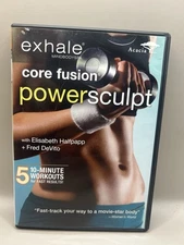 Exhale Core Fusion Power Sculpt Exercise DVD
