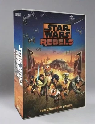 Star Wars Rebels Complete Series Seasons 1-4 (DVD 14-Disc Box Set)REGION 1 NEW