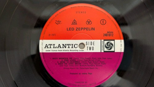 LED ZEPPELIN-4 FOUR UNTITLED...SUPERB! RARE! ORIGINAL UK PRESS N/M VINYL LP 1971 - Imagen 3 de 12
