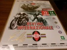 MARCO SIMONCELLI SIGNED POSTER, GILERA ARCORE 2000-68X48 ORIGINAL IN O.CONDIZ