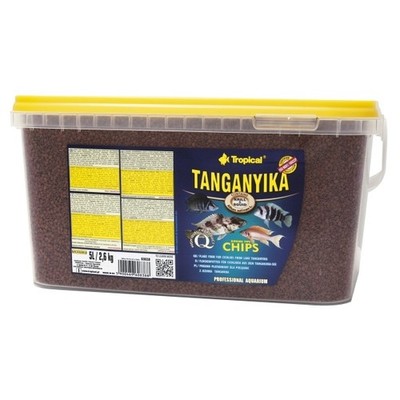 Tropical Tanganyika Chips - 5 Liter Futter für Tanganjika - Cichliden