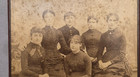 OLD CABINET CARD 6 YOUNG WOMAN J. C. HIGGINS BATH MAINE PHOTOGRAPHER — photo 2
