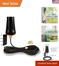 High Gain 4G LTE Waterproof Antenna - Perfect for Cellular Routers and Cameras
