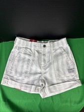 Levi's Girls Denim Short Size M 7/8 White