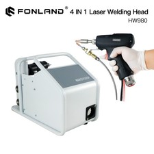Portable HW980 3000W Fiber Laser Head 4 In 1 Cutting Welding Cleaning Head
