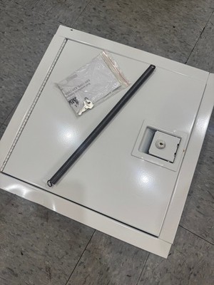 Karp Associates Fire Rated Access Panel Door FRC 16x16   Model FRC, White Color