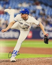 CHRIS BASSITT TORONTO BLUE JAYS AUTOGRAPHED 11X14 PHOTO