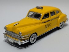 Solido 4514 1:43 Scale Age D'Or Yellow Taxi Chrysler Windsor Diecast Car