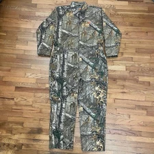 Game Winner Coveralls Mens 2XL Real Tree Camo Hunting Insulated Outdoor Winter
