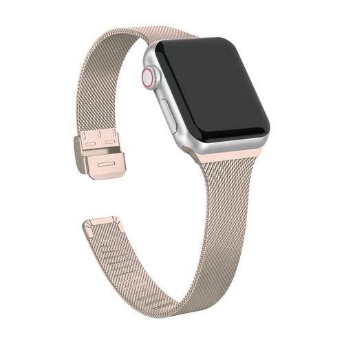 Milanese Loop Band Magnetic Strap For Apple iwatch 8 7 6 5 4 3 SE 38 42 41 45mm - Picture 4 of 37