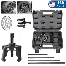 For GM Chrysler Dodge Harmonic Balancer Puller Kit Removing Repairing Tool 9PCS