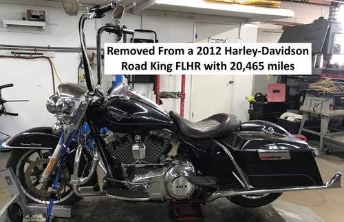 2012 Harley Road King 33" SHARKROAD Exhaust Muffler Pipe FISHTAIL CHROME - Picture 11 of 12