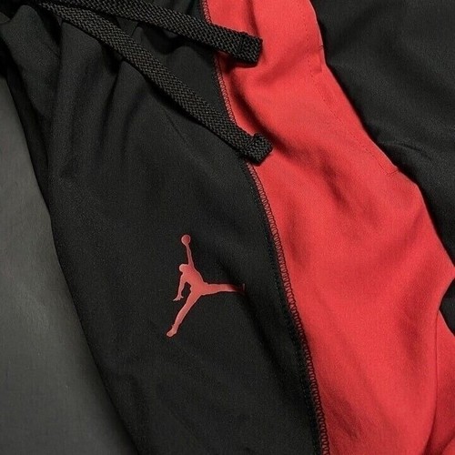 Jordan Dri-Fit Sports Woven Training Pants Black Red Men’s Medium DH9073-010 - Picture 2 of 7
