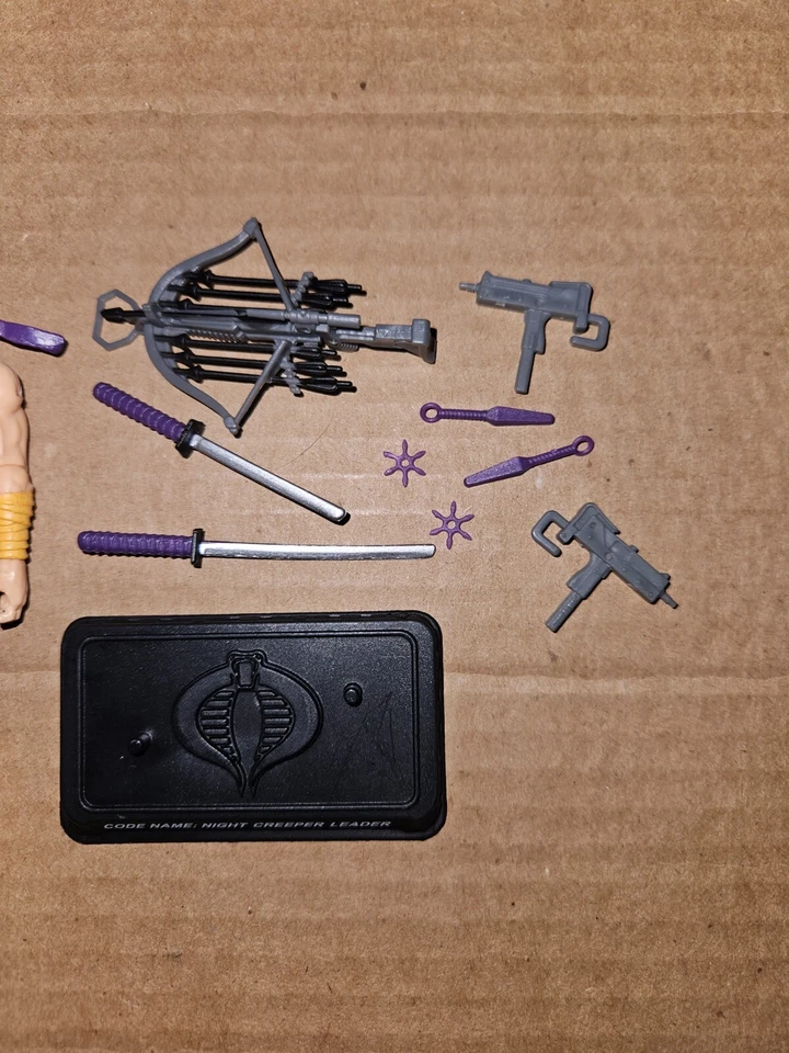 Figura Completa GI Joe Night Creeper Leader FSS 3.0 2015 Collector's Club Ninja Foto 3 de 4