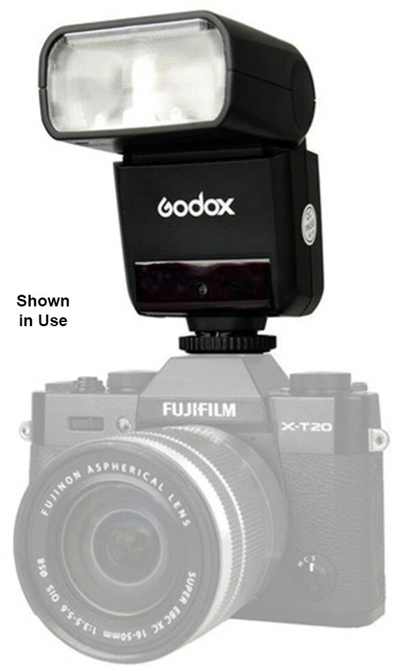 Godox TT350F 2.4G HSS 1/8000s TTL GN36 Camera Flash = Fuji Fujifilm Cameras (UK) - Image 3 of 4
