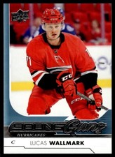 2017-18 Upper Deck Young Guns Lucas Wallmark Rookie Carolina Hurricanes #207