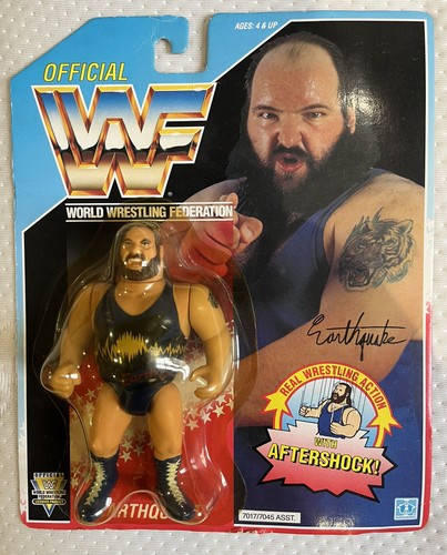 WWF WWE Earthquake Hasbro Series 3 MOC Wrestling A...