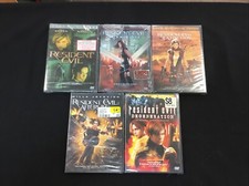 Resident Evil 5 DVD Lot 1 Apocalypse Extinction Afterlife Degeneration BRAND NEW