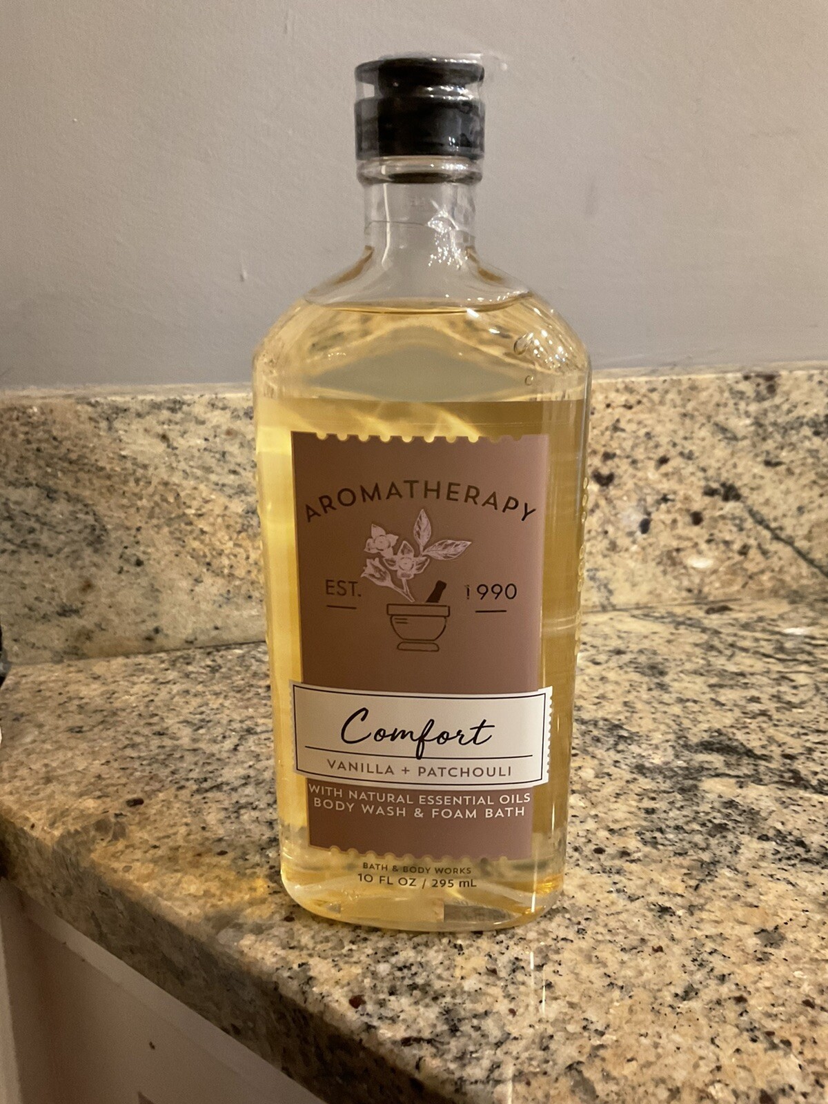 Bath & Body Works AROMATHERAPY COMFORT VANILLA PATCHOULI Body Wash 10